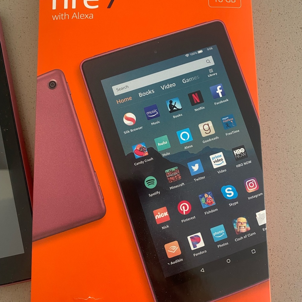 🔥 Amazon Kindle Fire 7 (with Alexa) 16Gb